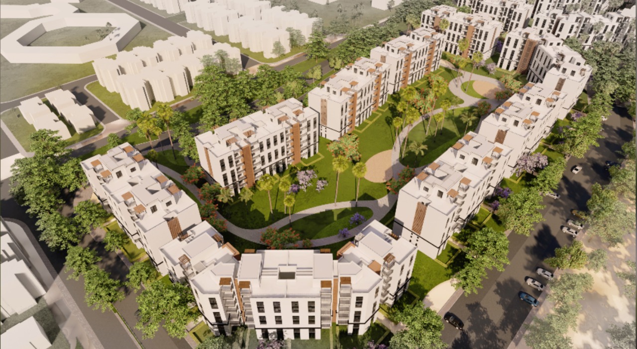 شقة للبيع في إيكو ويست الشيخ زايد