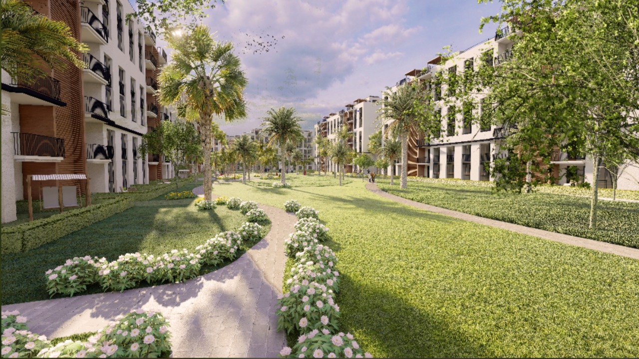 شقة للبيع في إيكو ويست الشيخ زايد