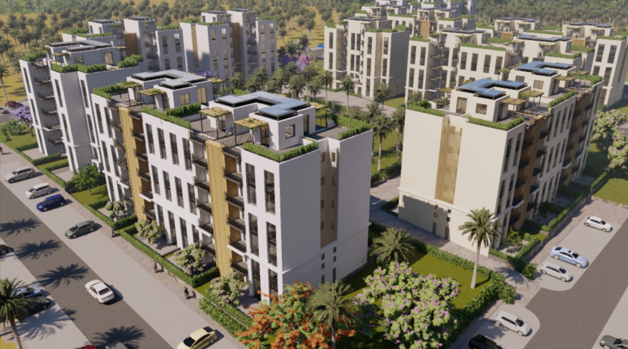 شقة للبيع في إيكو ويست الشيخ زايد