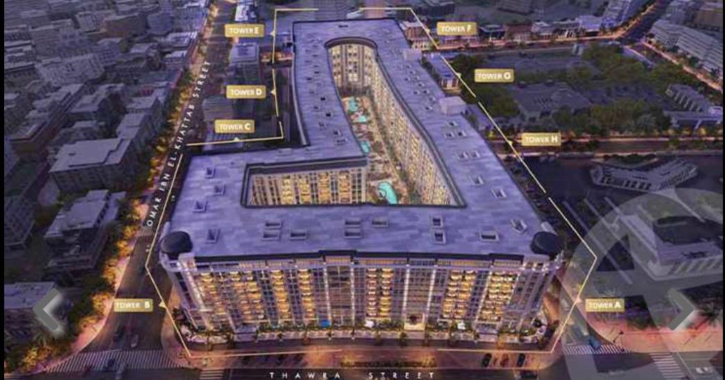 شقة للبيع في ماريوت ريزيدنس هليوبوليس