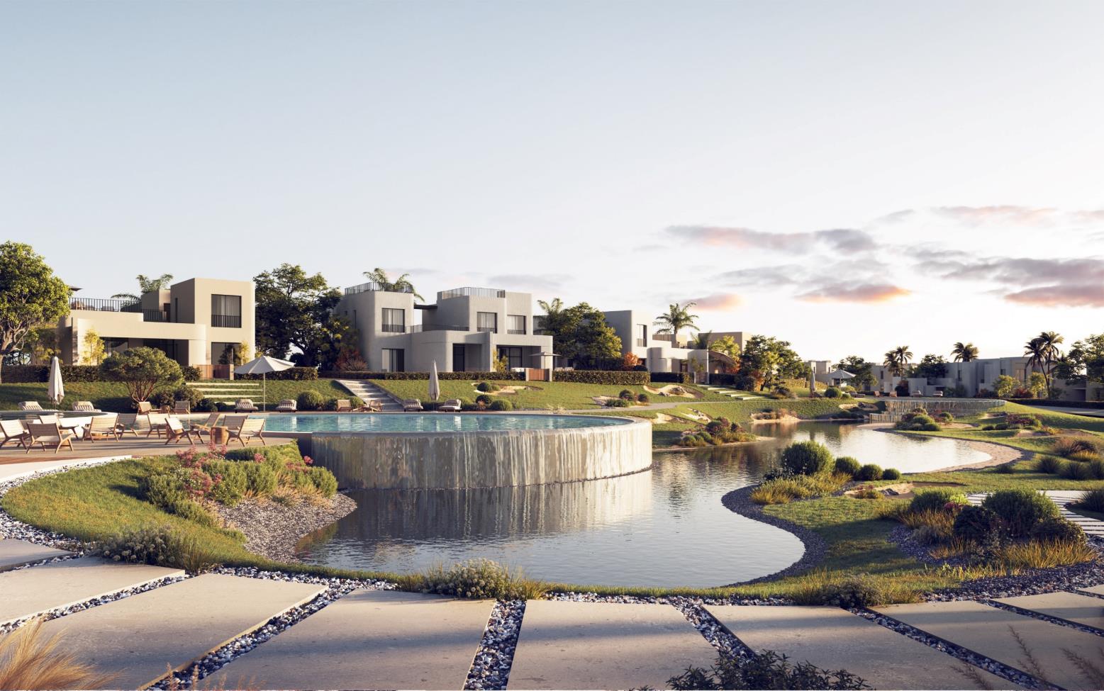 توين هاوس للبيع في أدين ٣ غرف في الغردقة من أوراسكوم مصر للتطوير العقاري