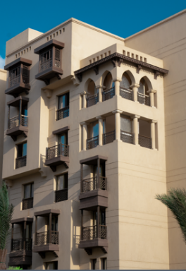 شقة للبيع في الفسطاط ٣ غرف في القاهره من السعوديه المصريه للتعمير