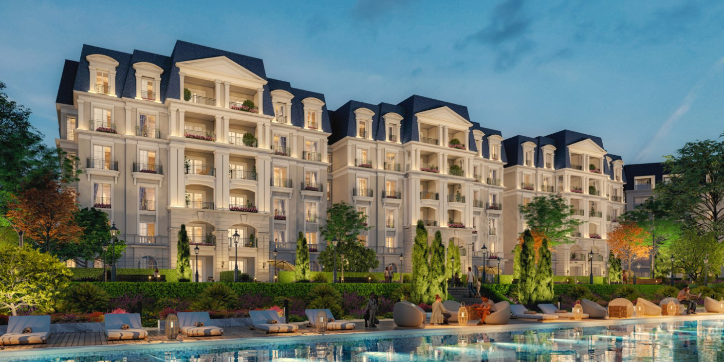 Apartment for sale in Nile Boulevard New Cairo 42616