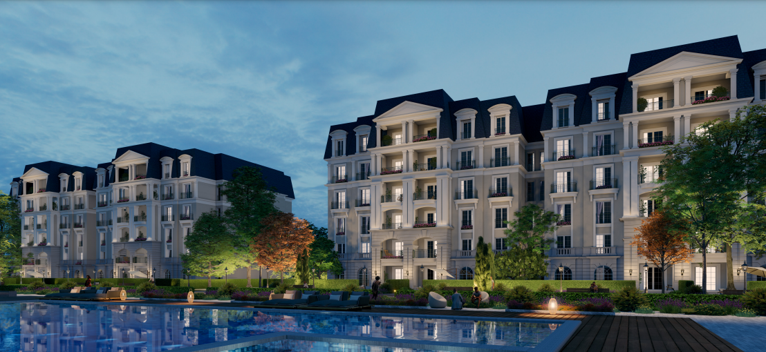 Apartment for sale in Nile Boulevard New Cairo 42939