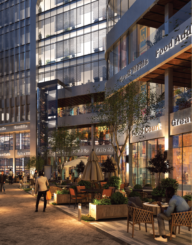 Retail for sale in Pagoda Business Complex New Capital City 39020