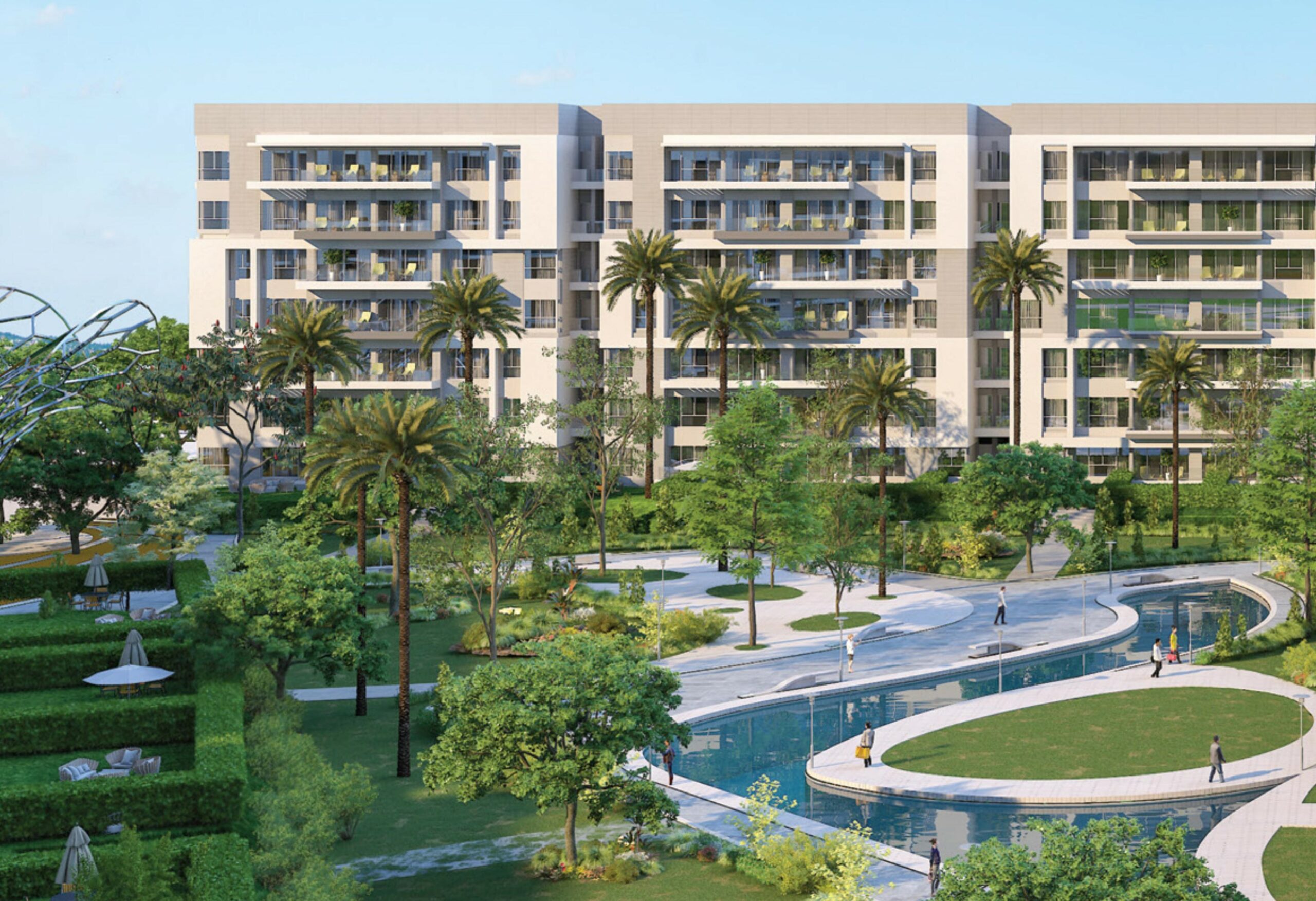 Apartment for sale in Scene 7 New Capital City 46680