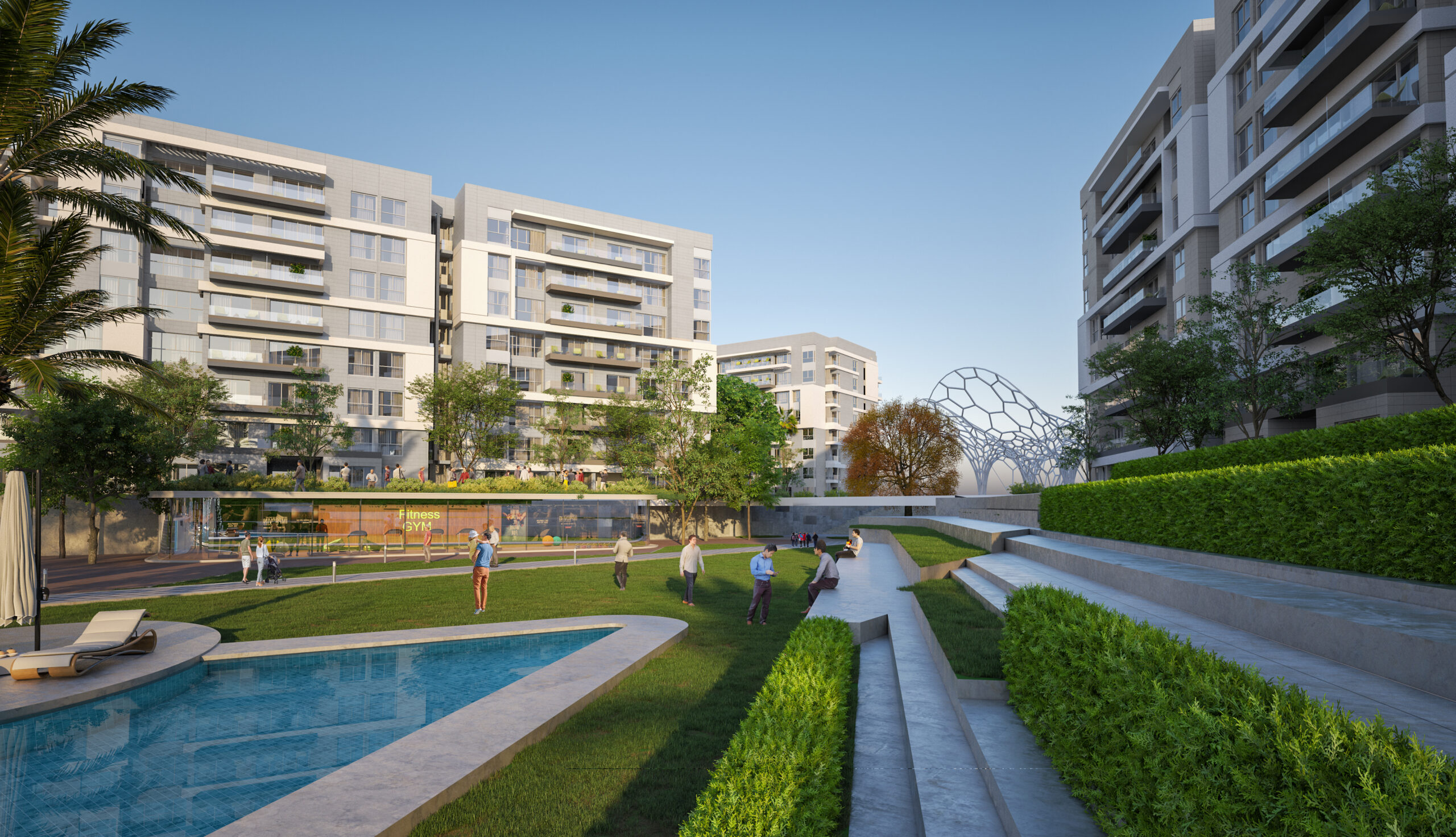 Apartment for sale in Scene 7 New Capital City 47062