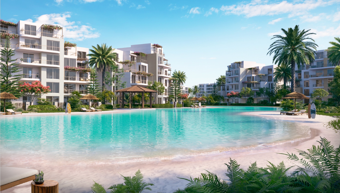 Chalet for sale in Hyde Park North - Seashore Ras El Hekma 54348