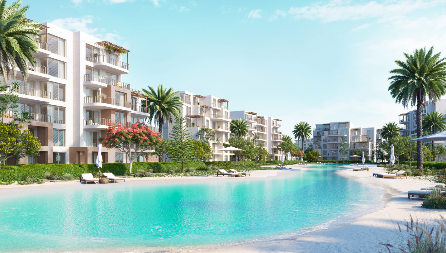 Chalet for sale in Hyde Park North - Seashore Ras El Hekma 54348