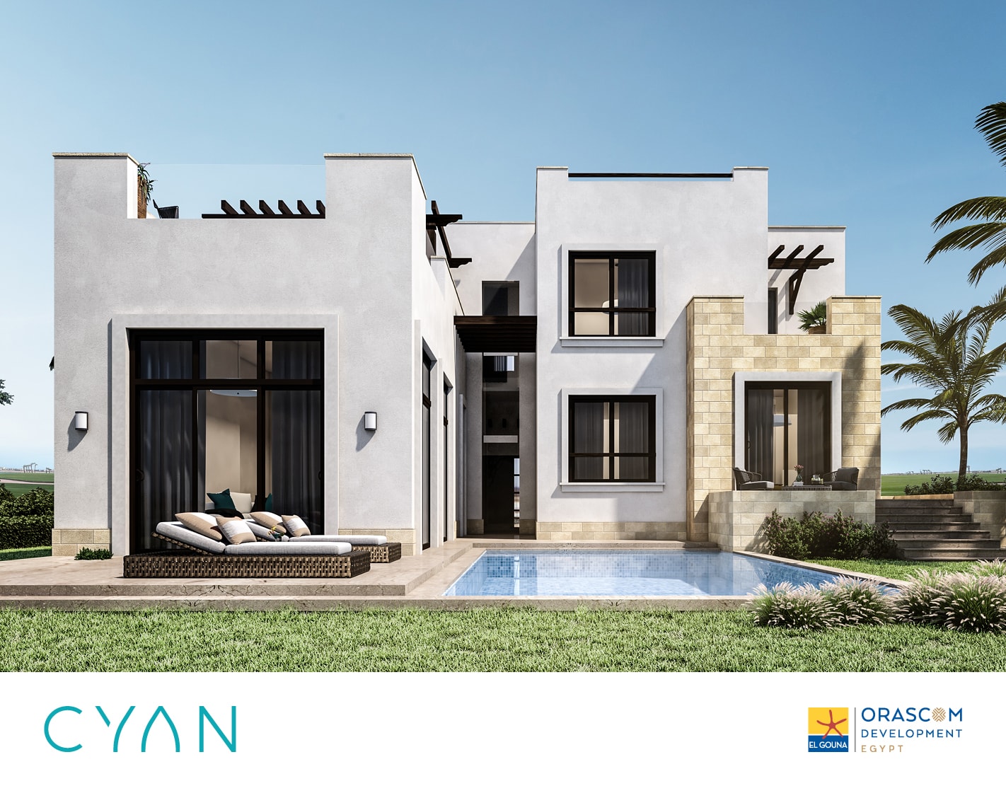 Twinhouse for sale in Cyan El Gouna 37617