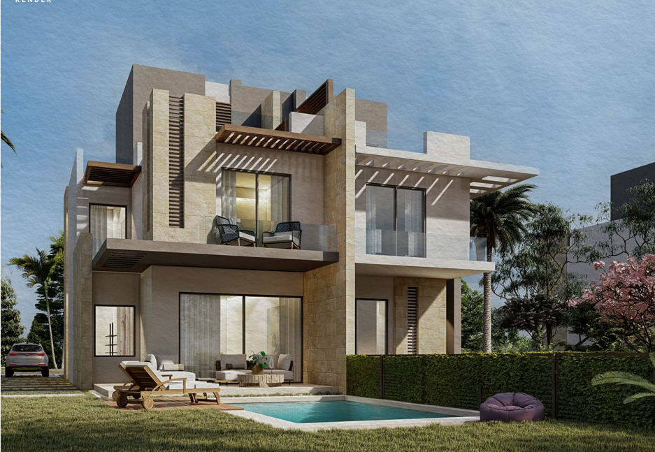 Twinhouse for sale in Tawny 6th of October City 75479