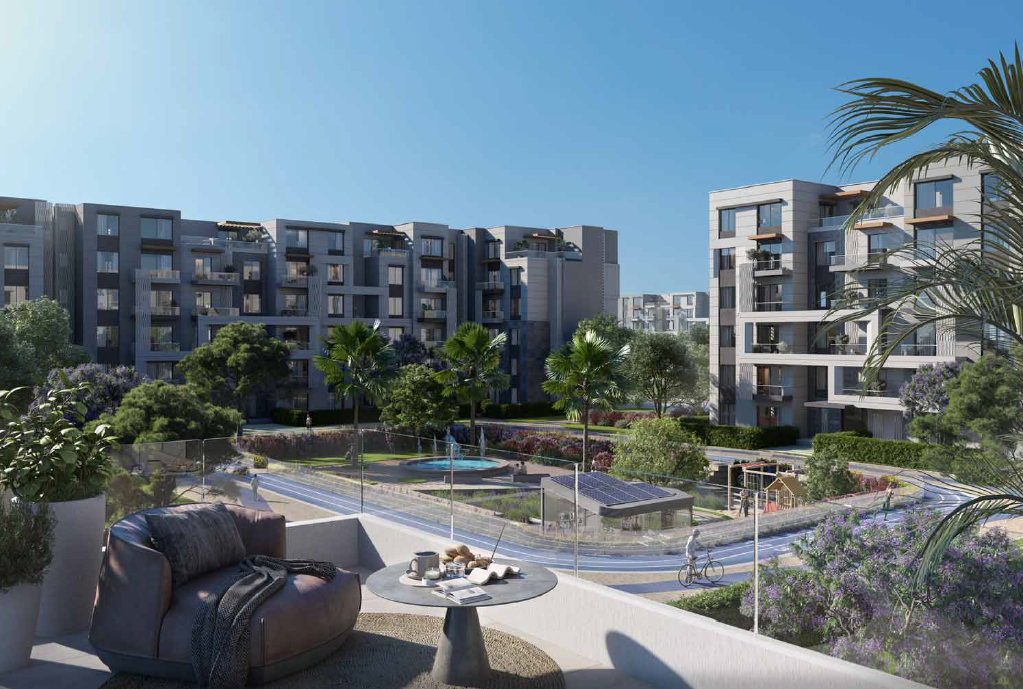 Apartment for sale in Badya 6th of October City 76237