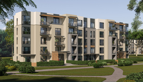 Apartment for sale in Garden Lakes 6th of October City 76752