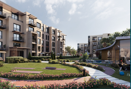 Apartment for sale in Garden Lakes 6th of October City 76752