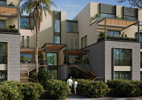 Apartment for sale in Garden Lakes 6th of October City 76748