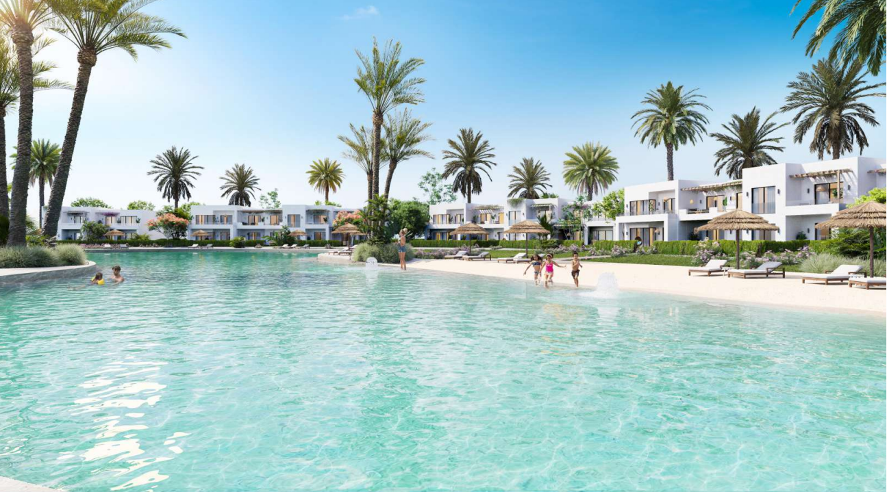 Townhouse for sale in Beach chalets - Seashore Ras El Hekma 68014