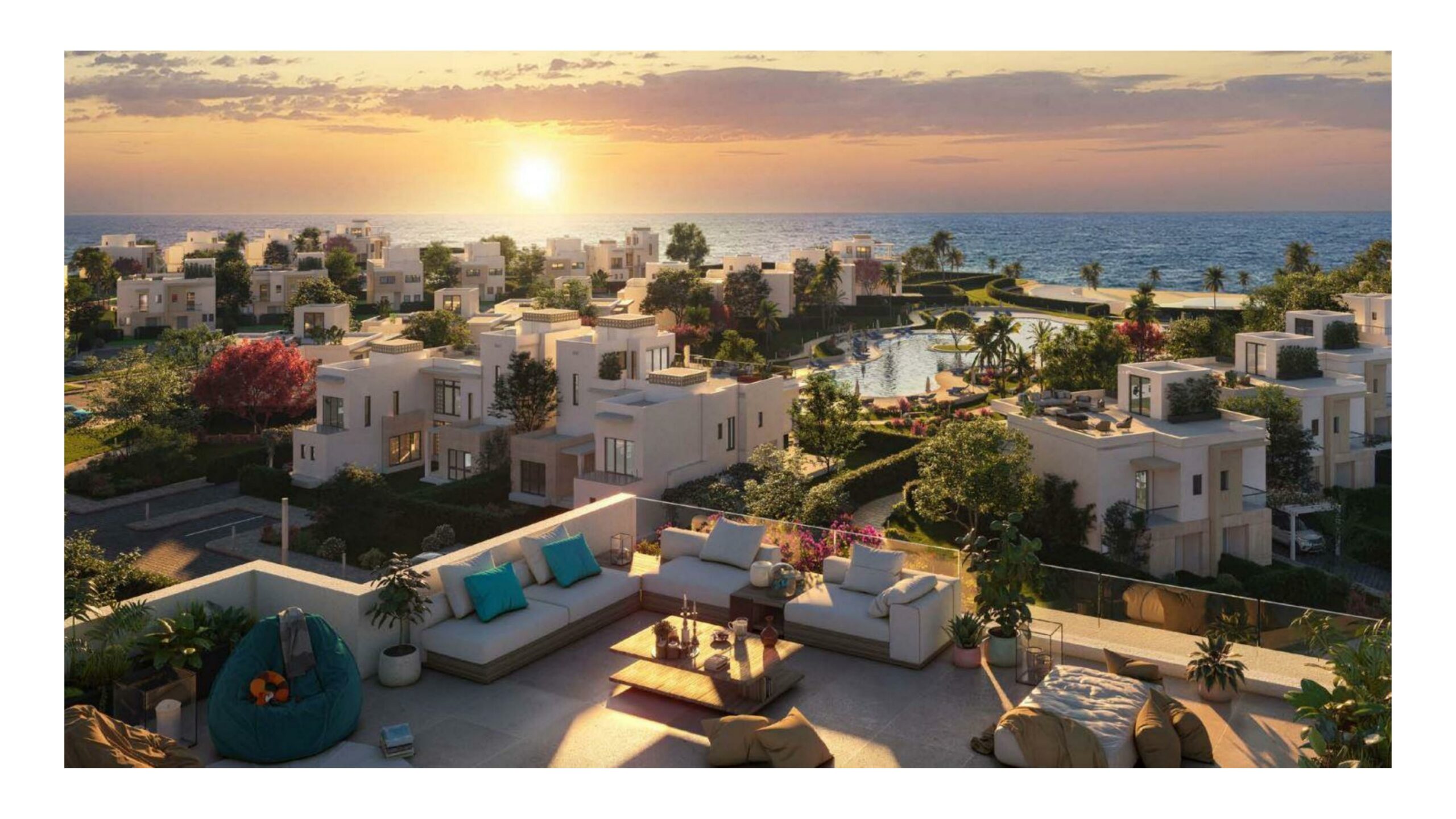 Chalet for sale in Hyde Park North - Seashore Ras El Hekma 64495