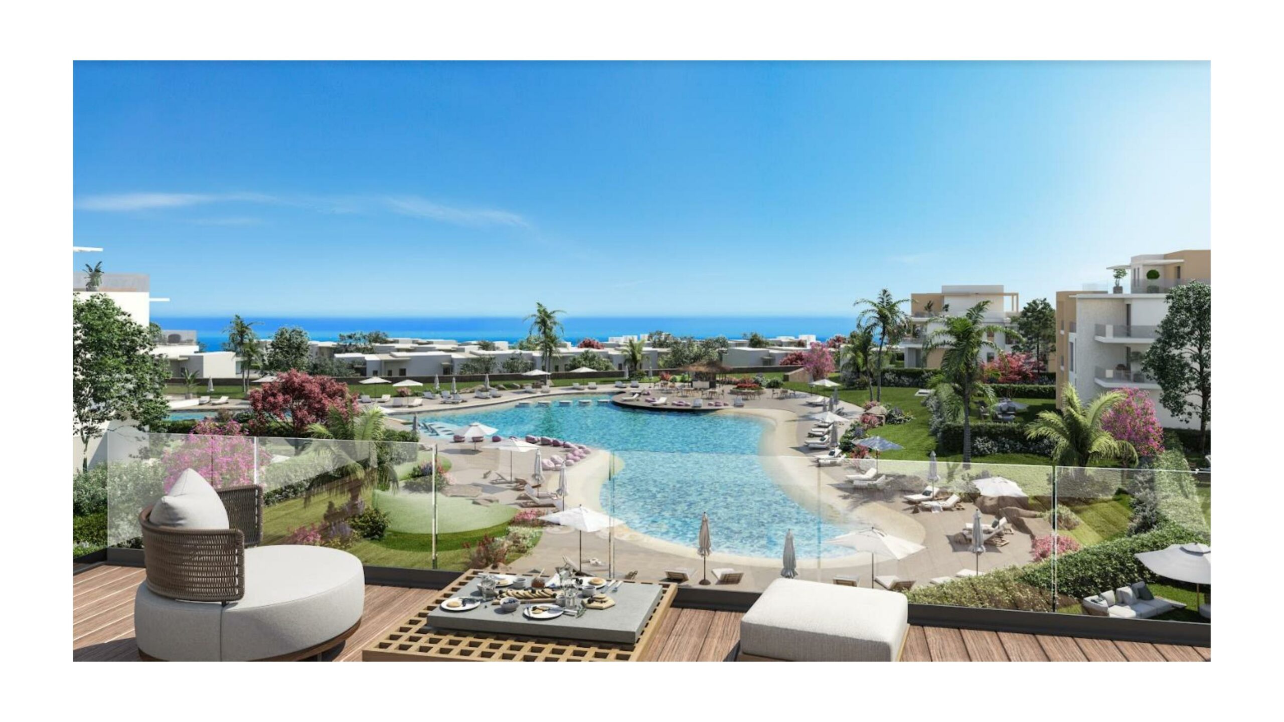 Chalet for sale in Hyde Park North - Seashore Ras El Hekma 64495