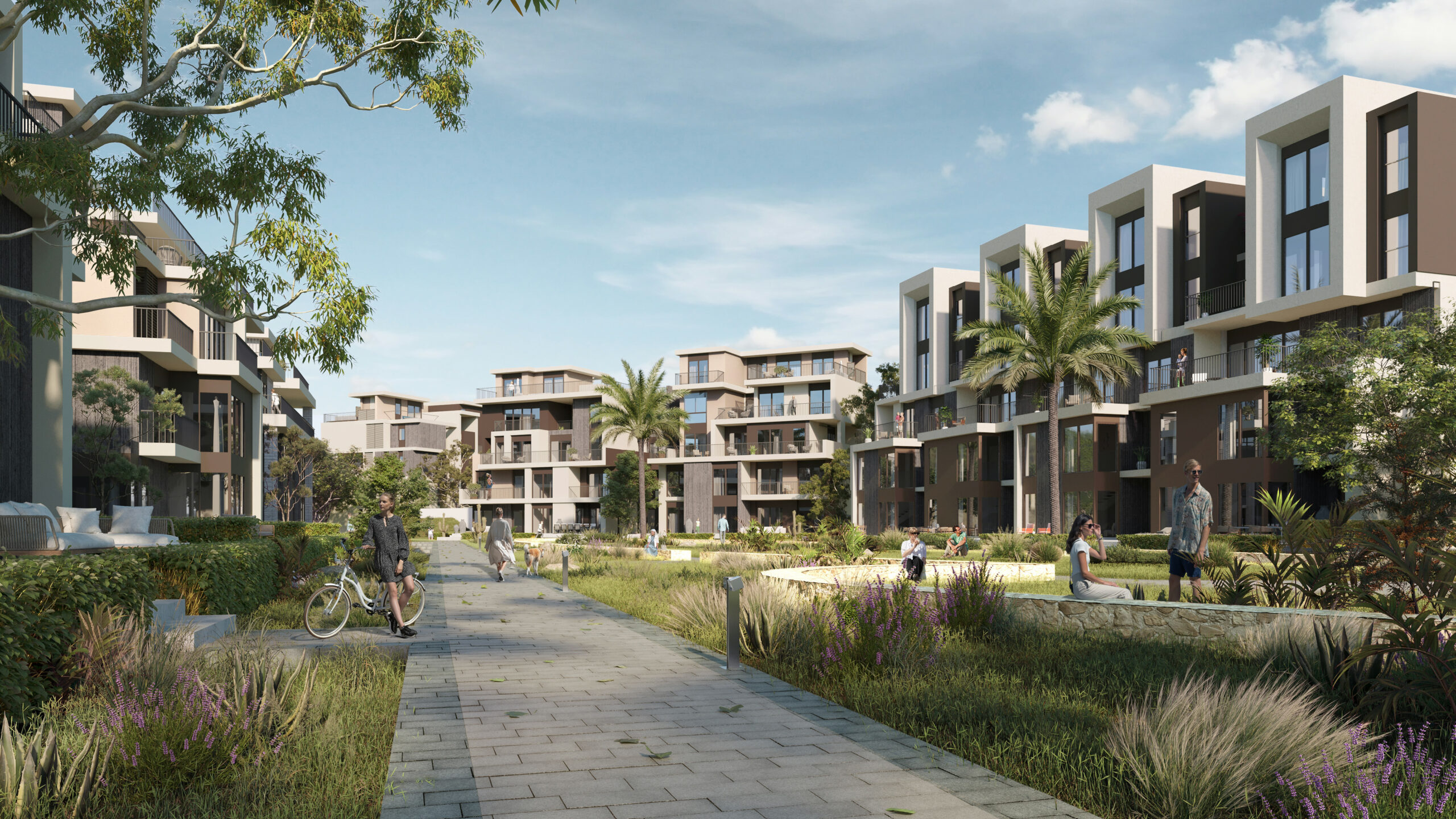 بينت هاوس للبيع في سولانا ٤ غرف في الشيخ زايد الجديدة من اورا للتطوير العقاري