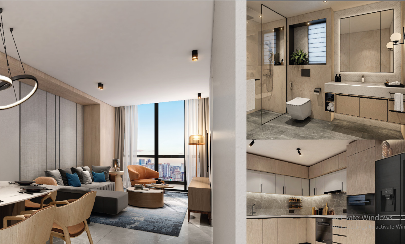 شقة فندقية للبيع في ماريوت ريزيدنس هليوبوليس غرفه في القاهره من اي كابيتال هولدينج