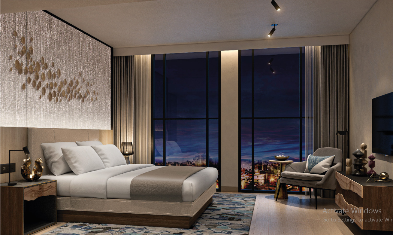 شقة فندقية للبيع في ماريوت ريزيدنس هليوبوليس غرفه في القاهره من اي كابيتال هولدينج