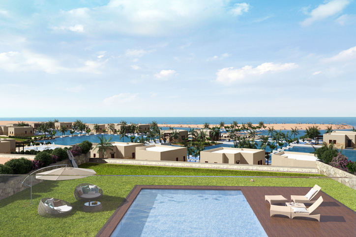 فيلا للبيع في فنادير باي ٤ غرف في الجونة من أوراسكوم مصر للتطوير العقاري