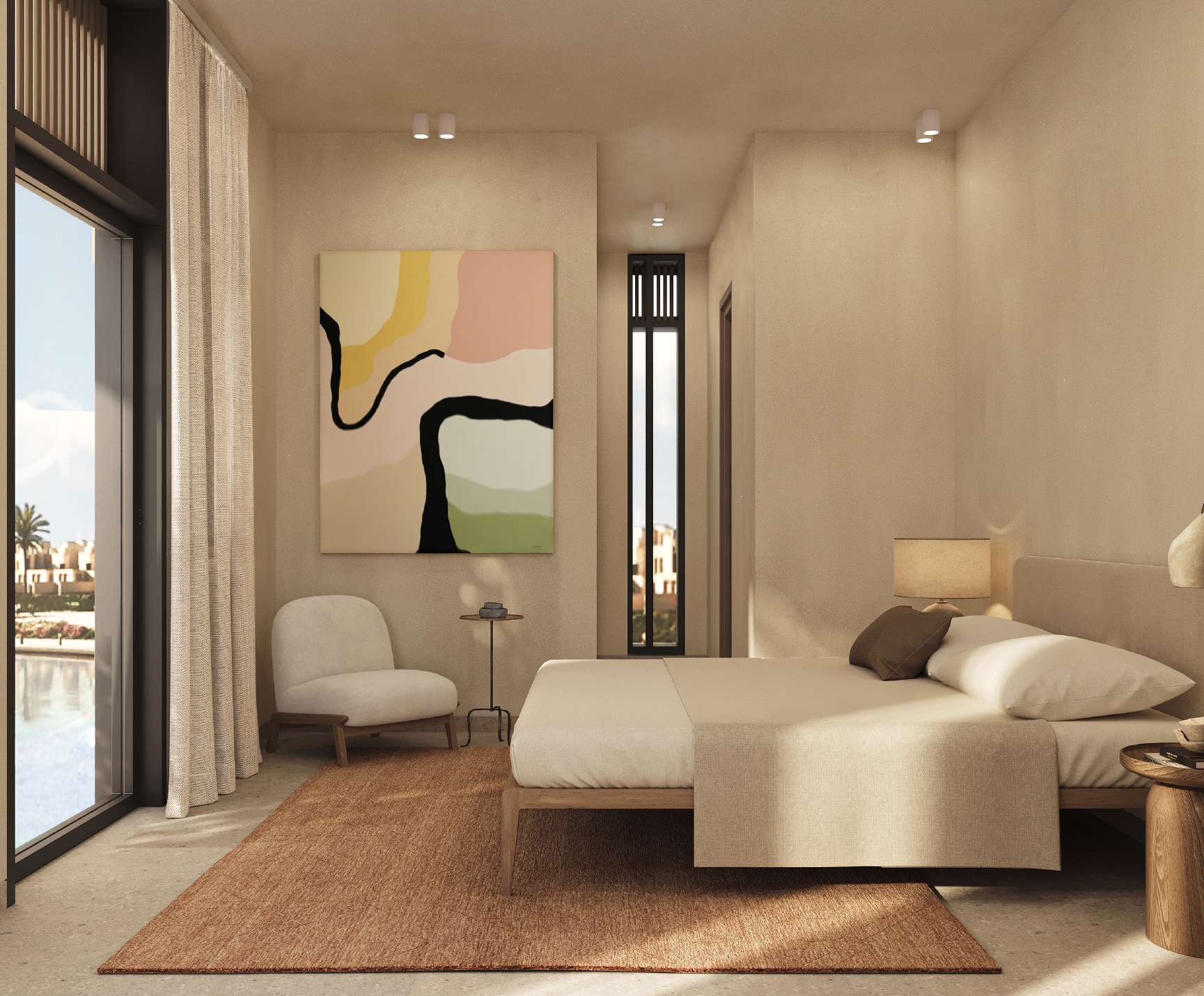 تاون هاوس للبيع في توبان الجونة ٣ غرف في الجونة من أوراسكوم مصر للتطوير العقاري