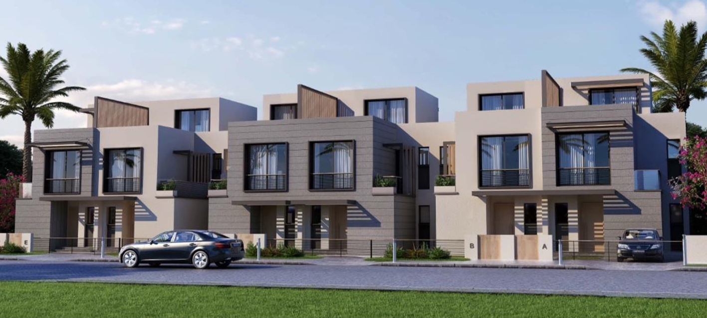 تاون هاوس للبيع في جاردن ليكس ٣ غرف في مدينة السادس من أكتوبر من هايد بارك