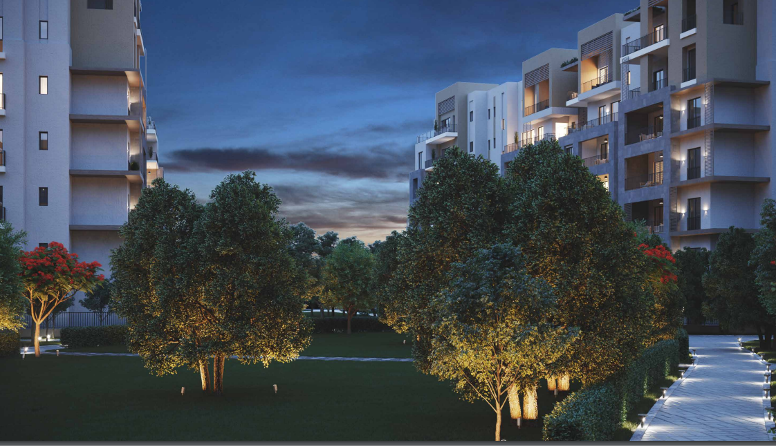 شقة للبيع في ديستريكت 5 ٣ غرف في جنوب القاهره الجديده من مراكز للتطوير العقاري