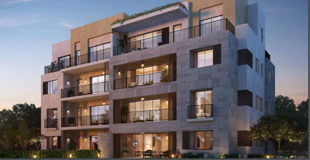 شقة للبيع في ديستريكت 5 ٣ غرف في جنوب القاهره الجديده من مراكز للتطوير العقاري