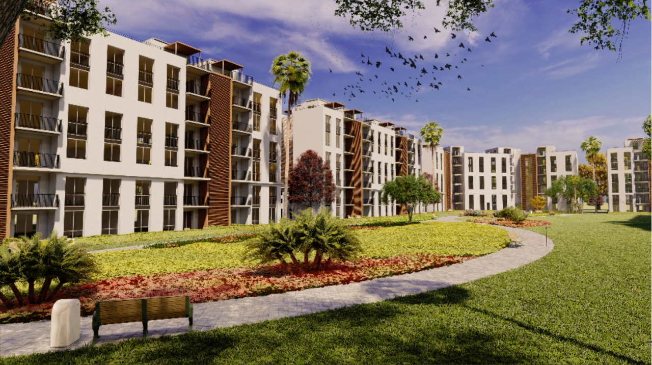 شقة للبيع في إيكو ويست الشيخ زايد