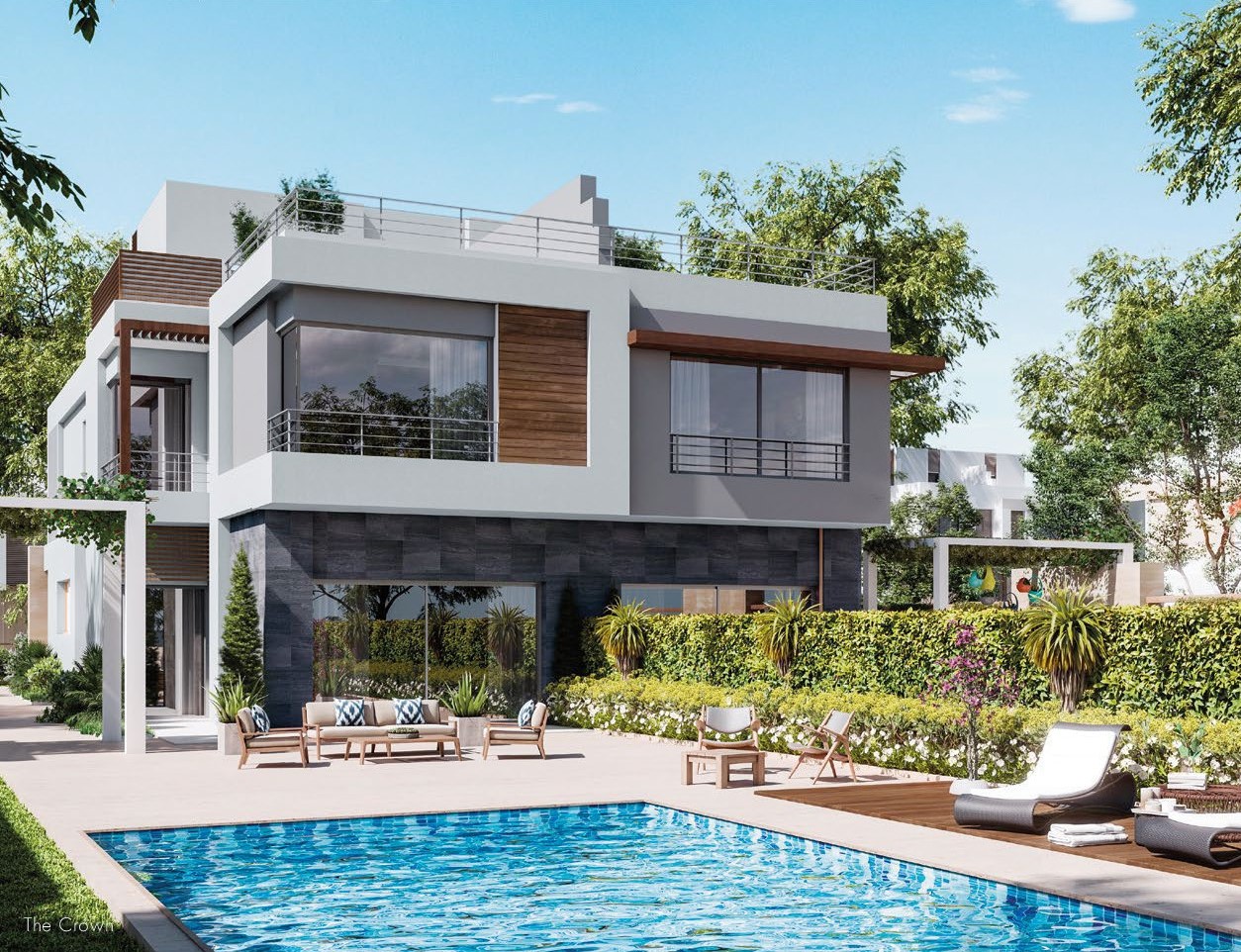 فيلا للبيع في ذا كراون بالم هيلز مدينة السادس من أكتوبر