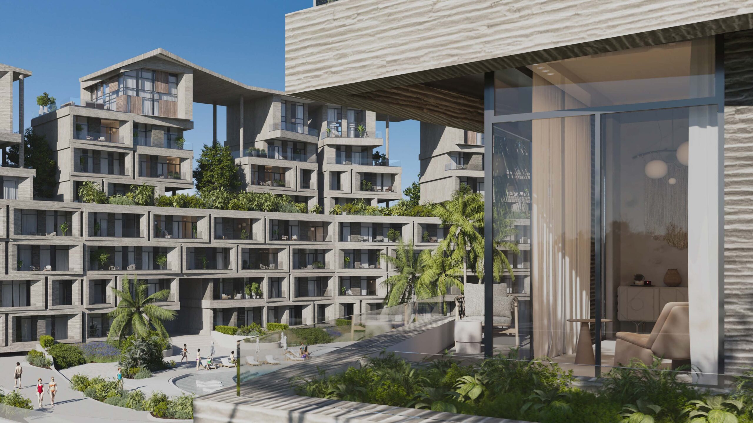 لوفت للبيع في المونت الجلالة غرفه في العين السخنة من تطوير مصر