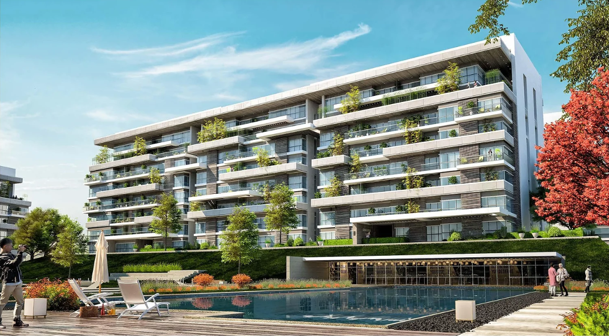 شقة للبيع في سيناريو ٤ غرف في العاصمة الإدارية الجديدة من اكام للتطوير العقاري