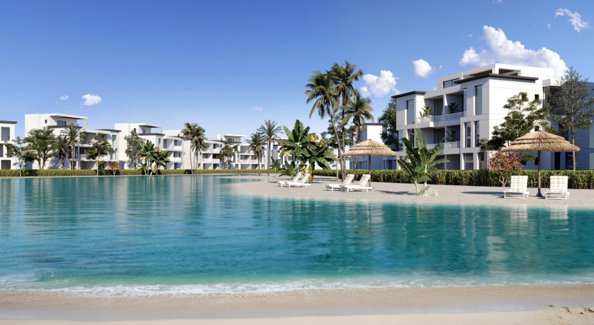 شاليه كورنر للبيع في كالي كوست راس الحكمة